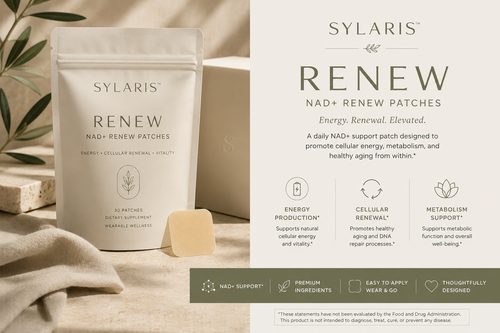 SYLARIS™ RENEW NAD+ Patches – Energy, Cellular Renewal, Vitality